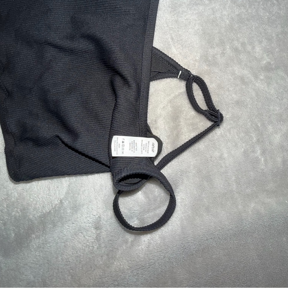 Aerie Black Bikini Bottom